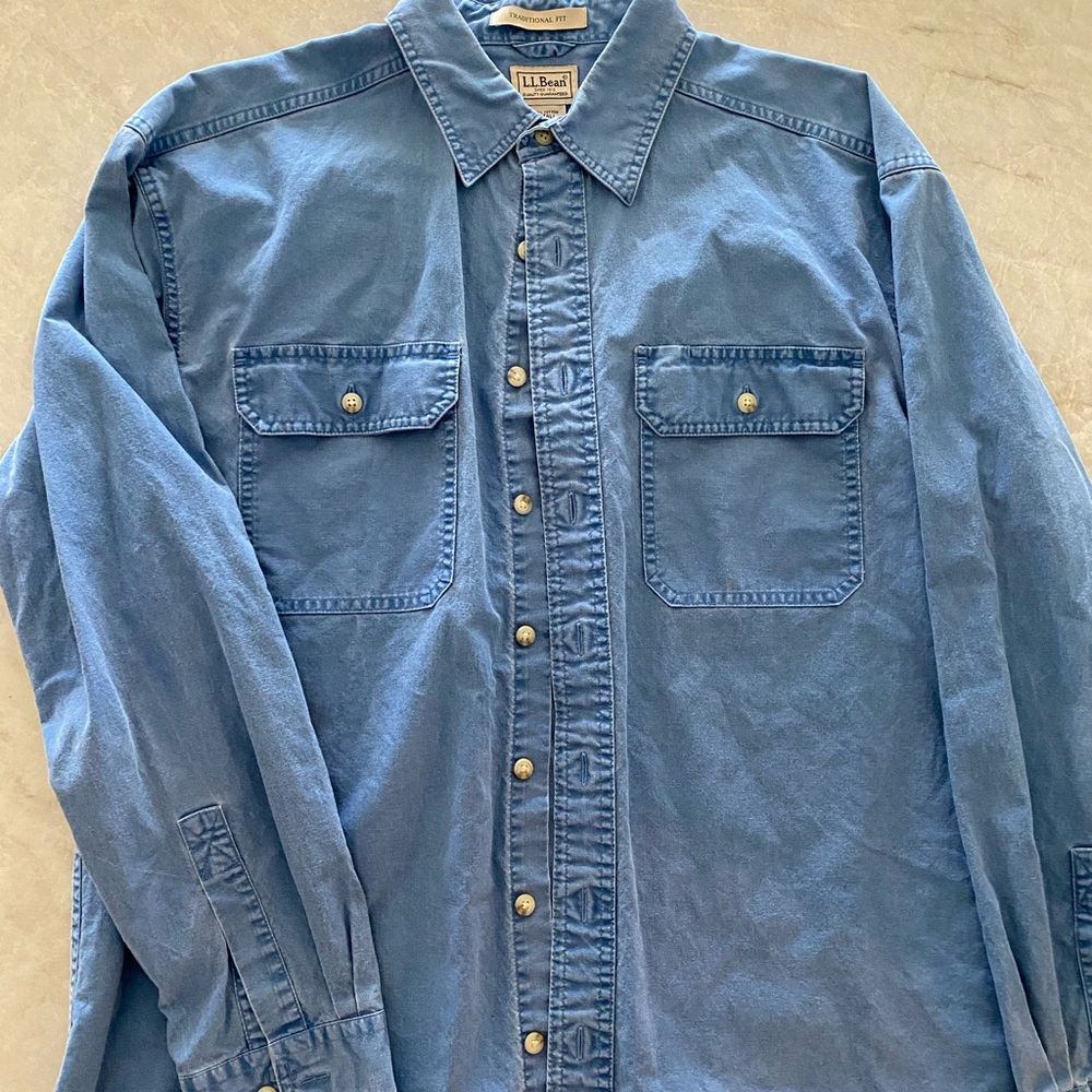 L.L. Bean Men’s 100% cotton